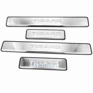 پارکابی استیل خودرو تیگارد چهار تکه ضد خش با نوشته TIGARD